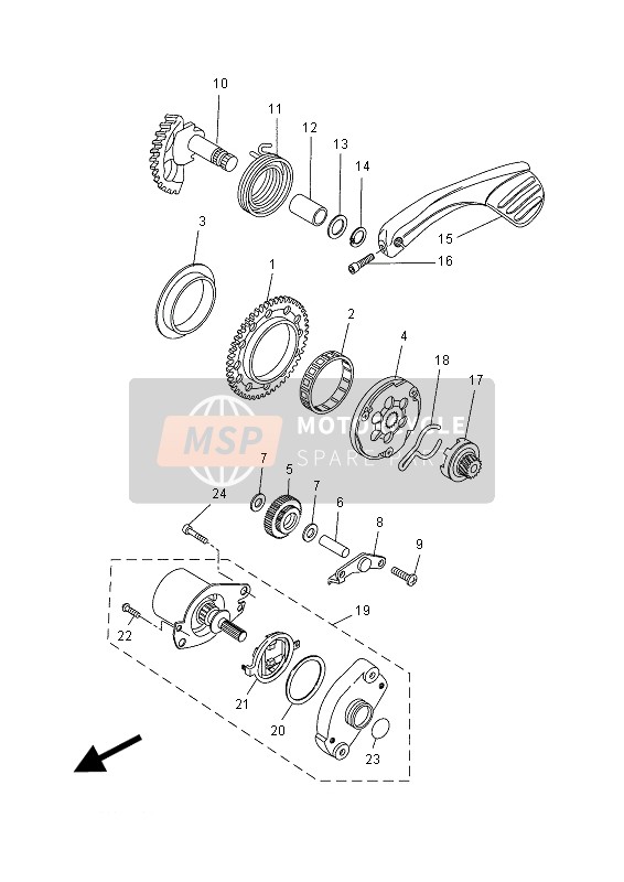 Yamaha NS50 2015 Inicio para un 2015 Yamaha NS50